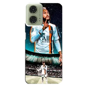 Силиконовый Чехол Motorola MOTO G24 (Неймар ПСЖ)