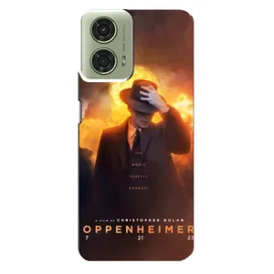 Чехол Оппенгеймер / Oppenheimer на Motorola MOTO G24 (Оппен-геймер)