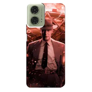 Чехол Оппенгеймер / Oppenheimer на Motorola MOTO G24 (Оппенгеймер)