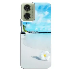 Летний Чехол на Motorola MOTO G24 (Пляж)