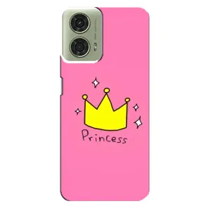 Девчачий Чехол для Motorola MOTO G24 (Princess)