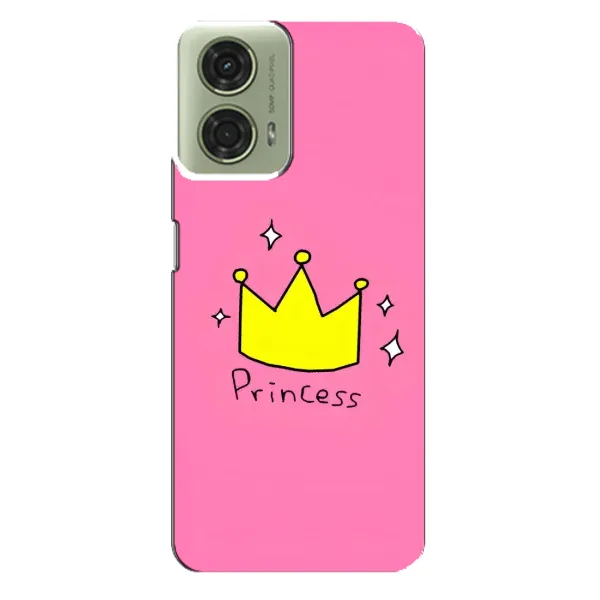 Чехол с рисунком «Princess» для Motorola MOTO G24 Чехол с рисунком «Princess» для Motorola MOTO G24