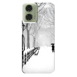 Чехлы на Новый Год Motorola MOTO G24 (Снегом замело)