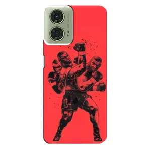 Чехлы с принтом Спортивная тематика для Motorola MOTO G24 (Тайсон Бокс)