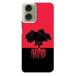 Чехлы УПА (Красно-Чёрный) на Motorola MOTO G24 (УПА Патриот)