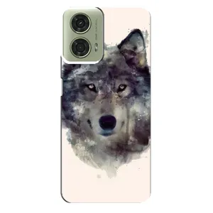 Чехол с Волком на Motorola MOTO G24 (Волк)