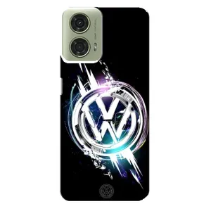 Чехол "Фольксваген" для Motorola MOTO G24 (Volkswagen на черном)