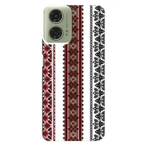 Силиконовый Чехол на Motorola MOTO G24 с картинкой Вышиванки (Вышиваночки)