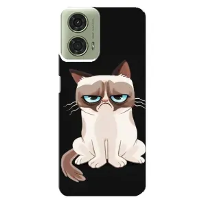 Чехол на тематику: Коты для Motorola MOTO G24 (Взгляд кота)