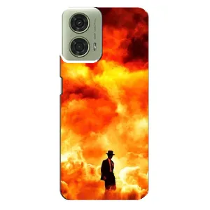 Чехол Оппенгеймер / Oppenheimer на Motorola MOTO G24 (Взрыв)