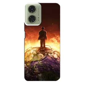 Чехол Оппенгеймер / Oppenheimer на Motorola MOTO G24 (Ядерщик)