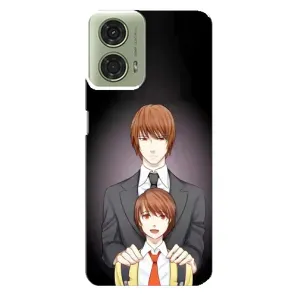 Чехол с персонажами АНИМЕ на Motorola MOTO G24 (Ягами вырос)