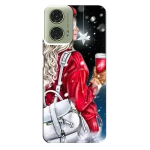 Чехлы на Новый Год Motorola MOTO G24 (Зима пришла)