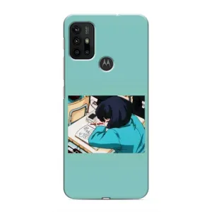 Чехол с персонажами АНИМЕ на Motorola MOTO G30 (Аканэ Тэндо)