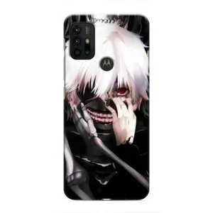 Чехол с персонажами АНИМЕ на Motorola MOTO G30 (Аниме Гуль)