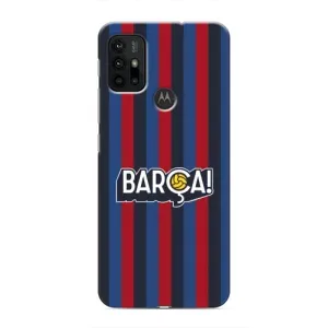 Чехол для Motorola MOTO G30 (Барселона) (BARCA)