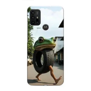 Чехол с мемами тралалело тралала для Motorola MOTO G30 (Бонека амбалабу)