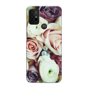 Чохли з принтом Троянд для Motorola MOTO G30 (Букет Троянд)