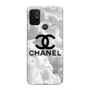 Чохол з Брендами одягу на Моторола Мото джі 30 (CHANEL)