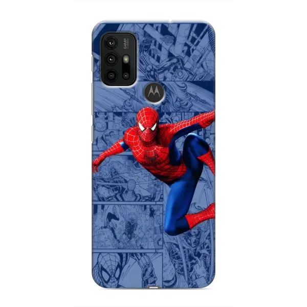 Чехол с рисунком «Человек Паук» для Motorola MOTO G30