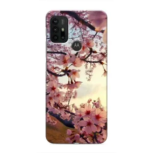 Чохол з картинкою Сакури на Motorola MOTO G30 (Квітуча сакура)