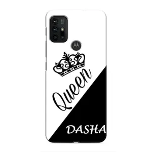 Именные  Женские Чехлы для Motorola MOTO G30 (DASHA)