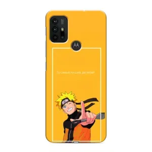 Чехлы с принтом Наруто на Motorola MOTO G30 (Даттебаё)