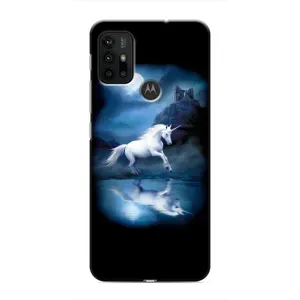 Чехол Unicorn на Motorola MOTO G30 (Единорог)