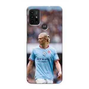 Чехлы с принтом для Motorola MOTO G30 Футболист (Эрлинг Холанд)