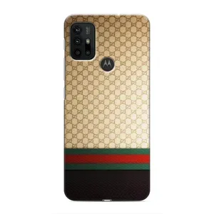 Чехлы Бренд GUCCI для Motorola MOTO G30 (Фон Гуччи)