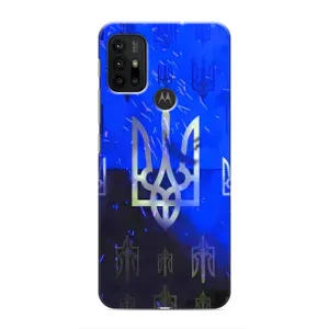 Чехол Укр Символика для Motorola MOTO G30 (Герб)