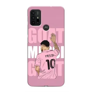 Чехлы Лео Месси в Майами на Motorola MOTO G30 (GOAT MESSI)