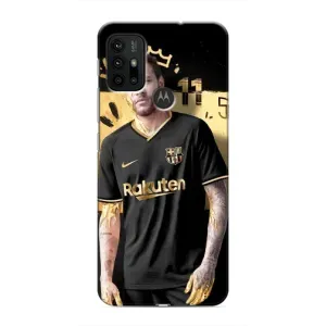Силиконовый Чехол Motorola MOTO G30 (Gold Neymar)