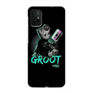 Чехол Супергерои Марвел на Моторола Мото джи30 (Groot)