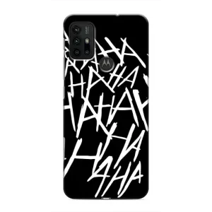 Чехлы с картинкой Джокера на Motorola MOTO G30 (Хахаха)
