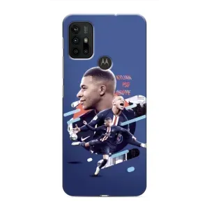 Чехол (TPU) с Футболистом на Motorola MOTO G30 (Килиан)