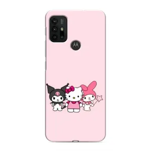 Чехол с персонажем Куроми на Motorola MOTO G30 (Куроми Мелоди Китти)
