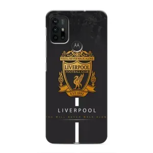 Силиконовые Чехлы принт Футбол на Motorola MOTO G30 (Liverpool)