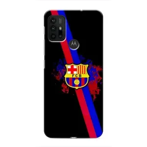 Чехол для Motorola MOTO G30 (Барселона) (Лого Барсы)