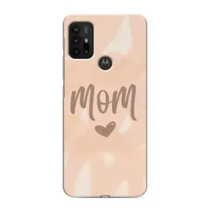 Чехлы на день мамы для Моторола Мото джи30 (Love mom)