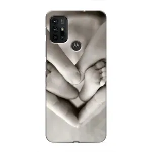 Чехлы для МАМЫ на Motorola MOTO G30 (Любящие руки)