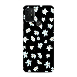 Чохол з ромашками на Motorola MOTO G30 (Маленькі ромашки)