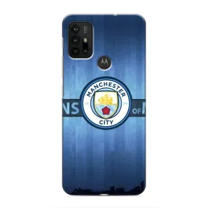 Силиконовые Чехлы принт Футбол на Motorola MOTO G30 (ManCity)