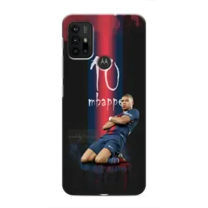 Чехол (TPU) с Футболистом на Motorola MOTO G30 (MBAPPE 10)