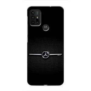 Силиконовый бампер с картинкой машины на Motorola MOTO G30 (Mercedes)