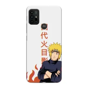 Чехол с персонажами АНИМЕ на Motorola MOTO G30 (Минато Намикадзэ)