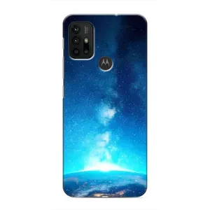 Чехлы КОСМОС для Motorola MOTO G30 (Млечный путь)