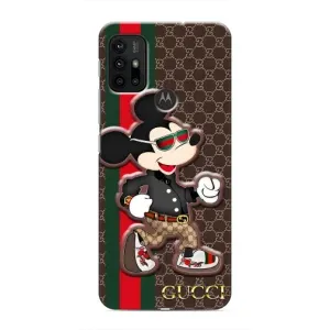 Чехлы Бренд GUCCI для Motorola MOTO G30 (Маус Гуччи)