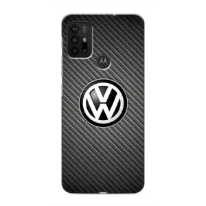 Чехол "Фольксваген" для Motorola MOTO G30 (На карбоне)