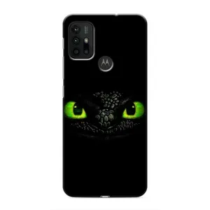 Чехол дракон Беззубик для Motorola MOTO G30 (Глаза Беззубика)